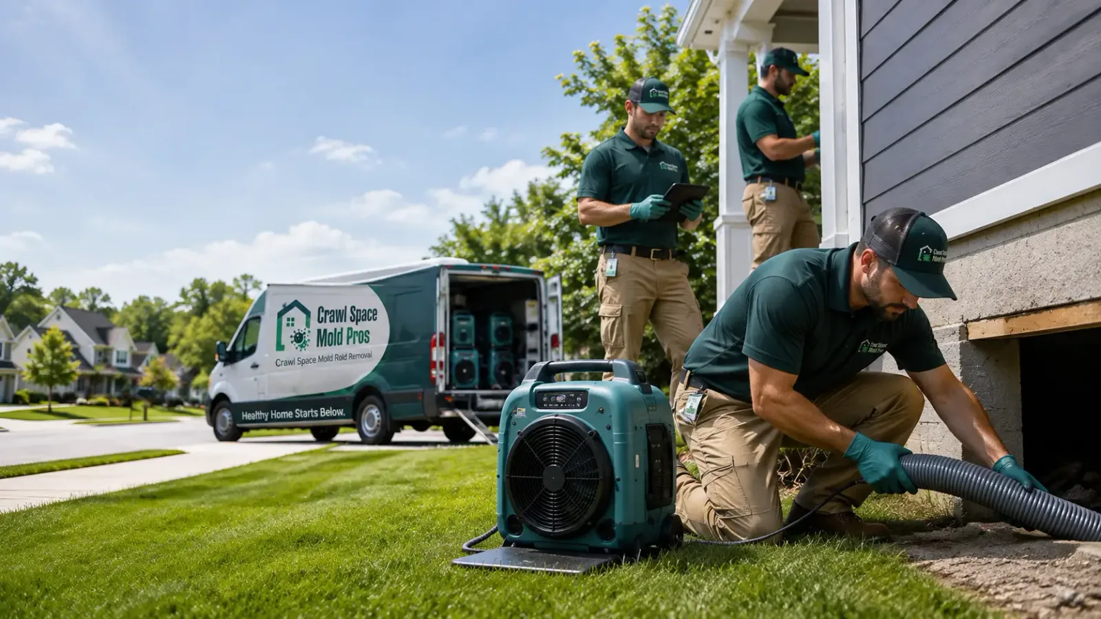Crawl Space Mold Removal in Norco, CA